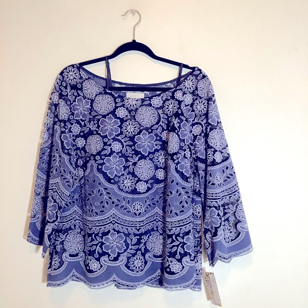 HD Blue Blouse Size 10